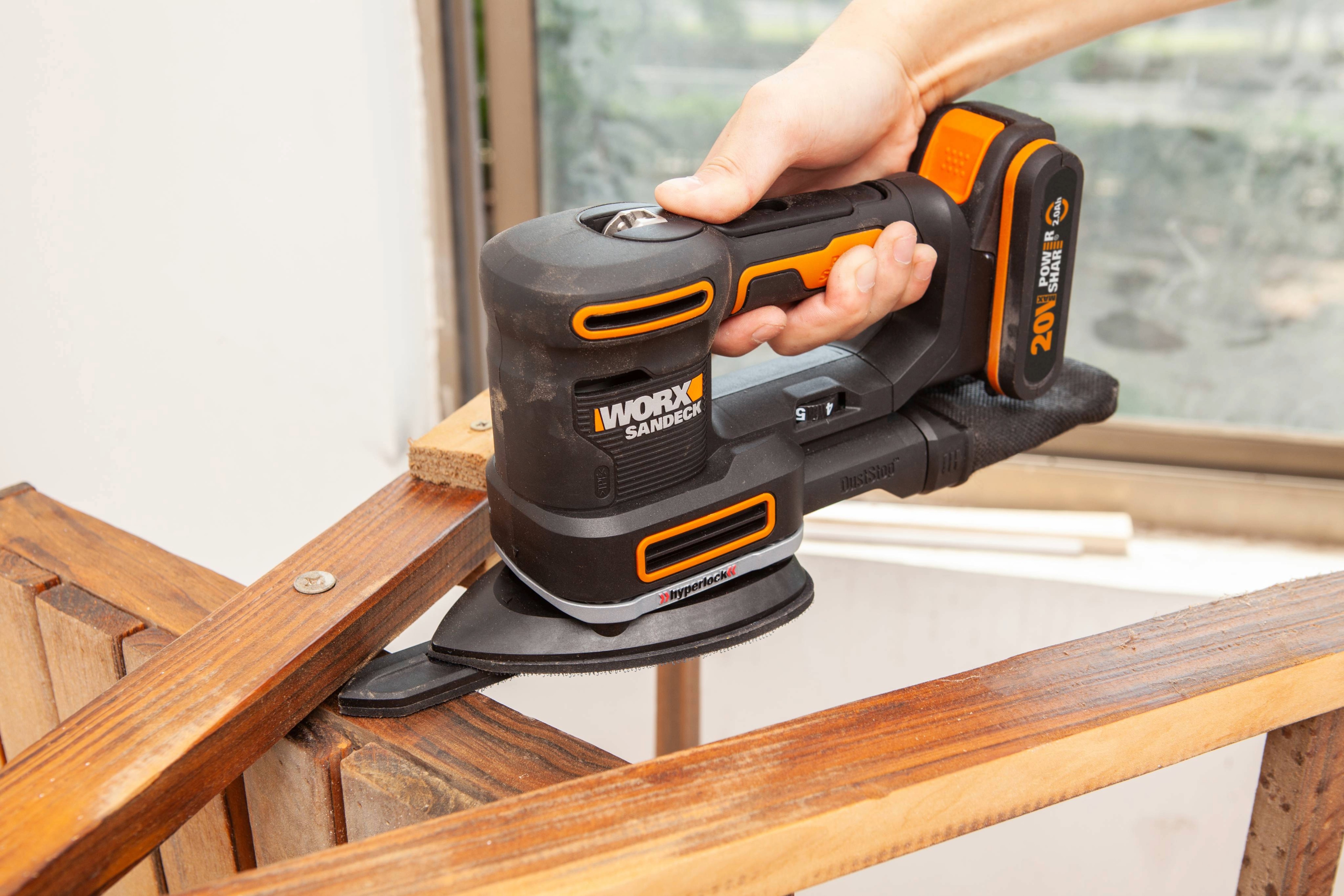 Worx WX820.9 - Multilijadora 5 en 1 20V (S/bat)